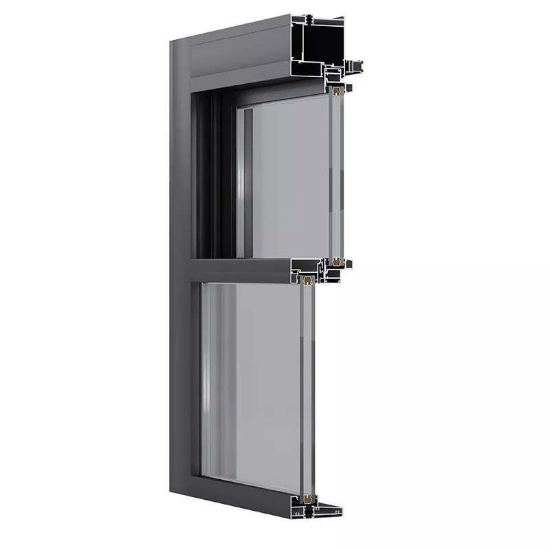 Elektryczne podwójne okno markizy aluminium